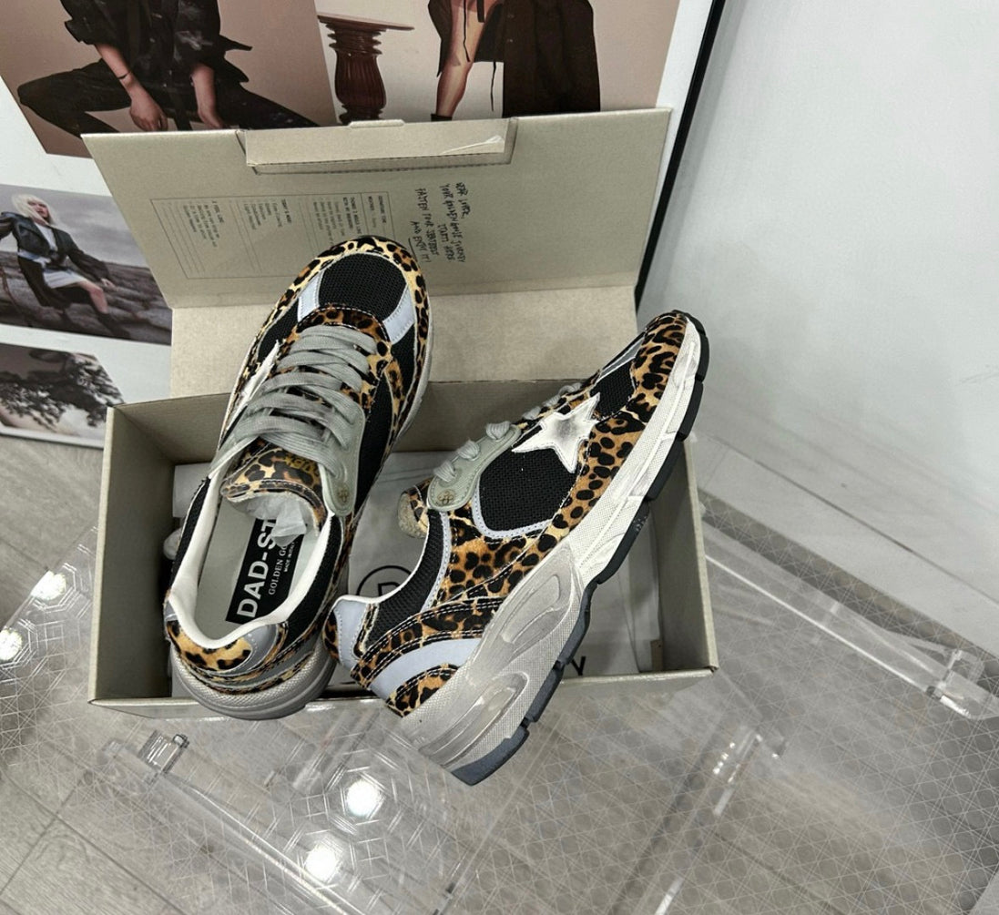 Golden goose dad star leopard
