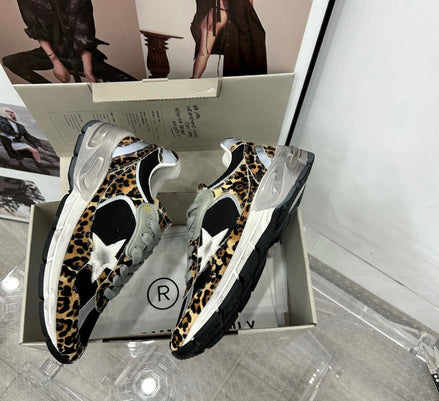 Golden goose dad star leopard